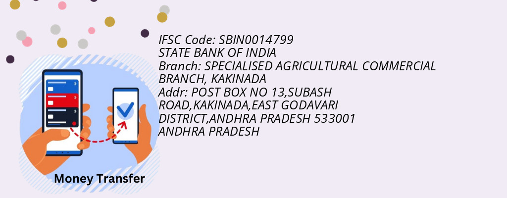 Find STATE BANK OF INDIA IFSC Code KAKINADA - SPECIALISED AGRICULTURAL COMMERCIAL BRANCH Branch