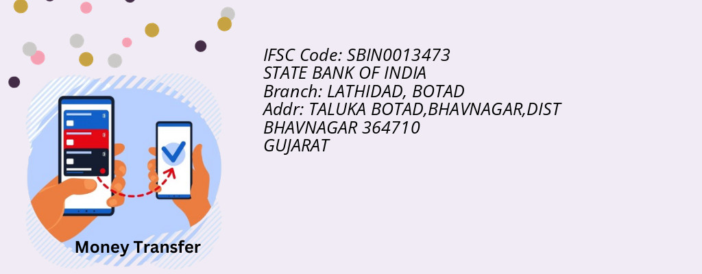 Find STATE BANK OF INDIA IFSC Code BOTAD - LATHIDAD Branch