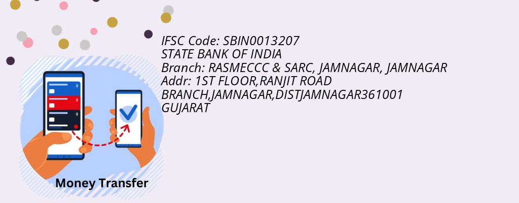 Find STATE BANK OF INDIA IFSC Code JAMNAGAR - RASMECCC & SARC, JAMNAGAR Branch