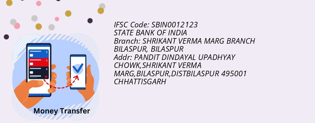 Find STATE BANK OF INDIA IFSC Code BILASPUR - SHRIKANT VERMA MARG BRANCH BILASPUR Branch