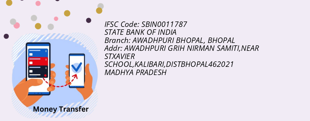 Find STATE BANK OF INDIA IFSC Code BHOPAL - AWADHPURI BHOPAL Branch