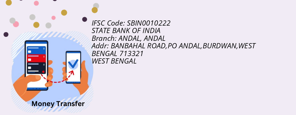 Find STATE BANK OF INDIA IFSC Code ANDAL - ANDAL Branch