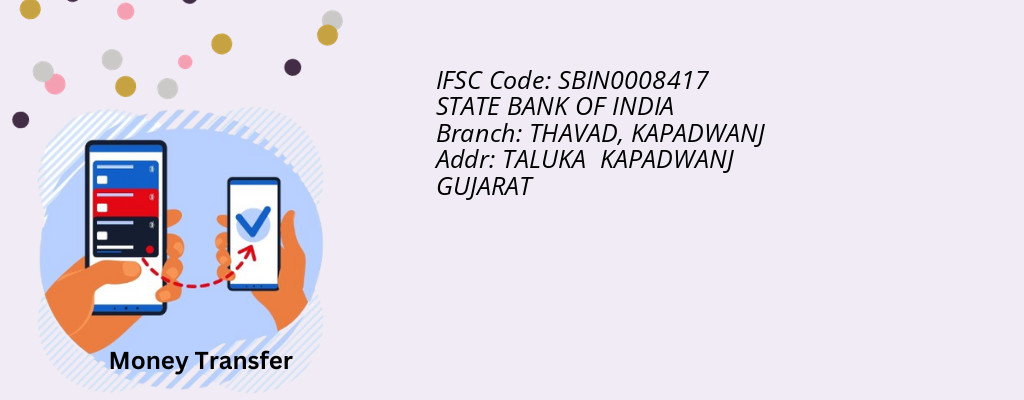 Find STATE BANK OF INDIA IFSC Code KAPADWANJ - THAVAD Branch