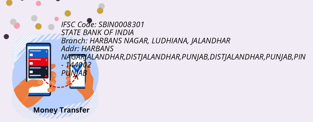 Find STATE BANK OF INDIA IFSC Code JALANDHAR - HARBANS NAGAR, LUDHIANA Branch