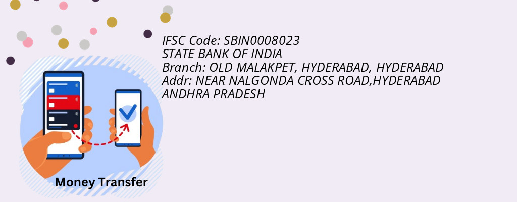 Find STATE BANK OF INDIA IFSC Code HYDERABAD - OLD MALAKPET, HYDERABAD Branch
