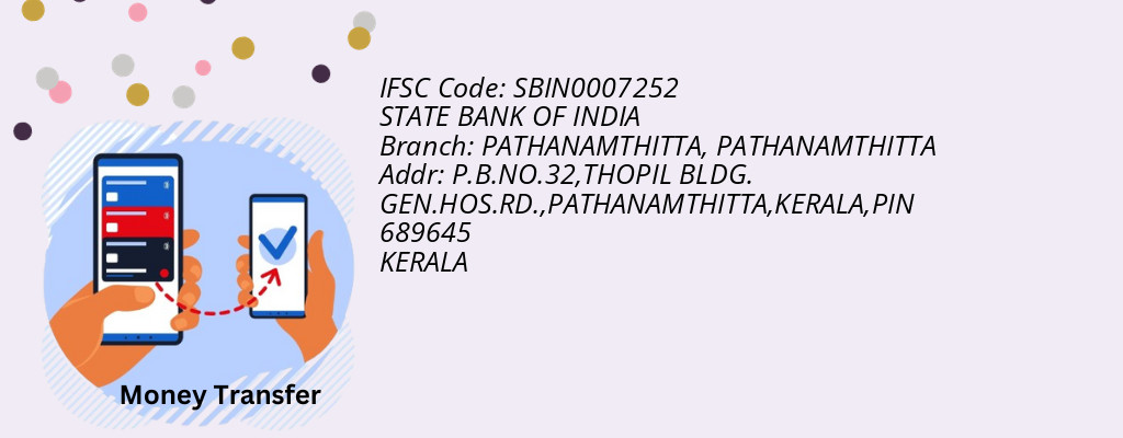Find STATE BANK OF INDIA IFSC Code PATHANAMTHITTA - PATHANAMTHITTA Branch