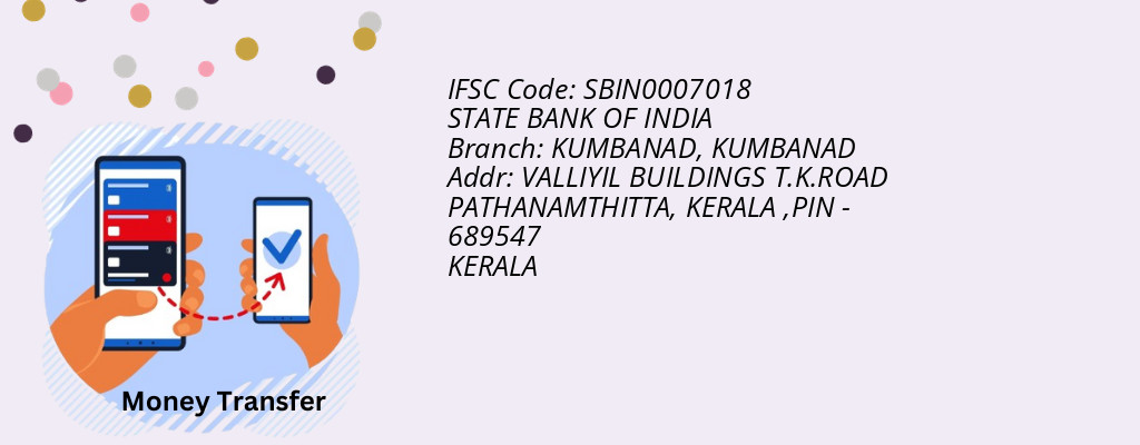 Find STATE BANK OF INDIA IFSC Code KUMBANAD - KUMBANAD Branch