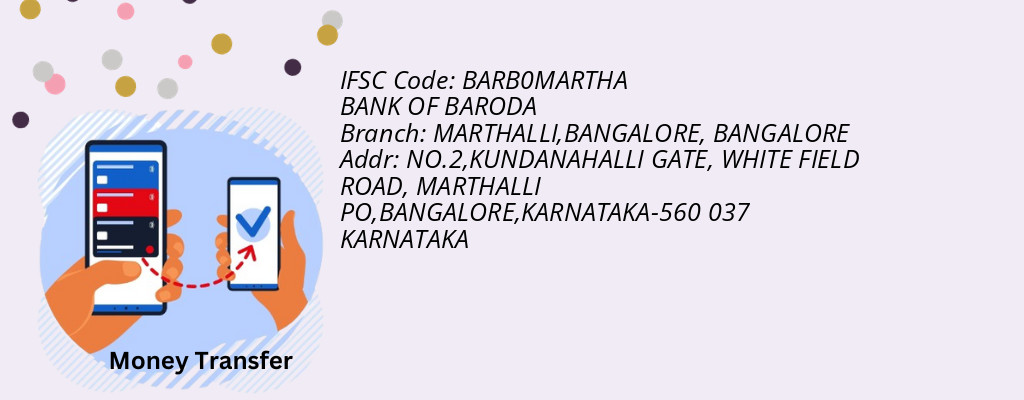 Find BANK OF BARODA IFSC Code BANGALORE - MARTHALLI,BANGALORE Branch