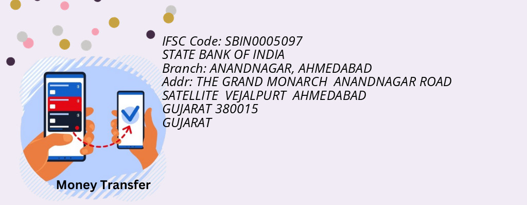 Find STATE BANK OF INDIA IFSC Code AHMEDABAD - ANANDNAGAR Branch