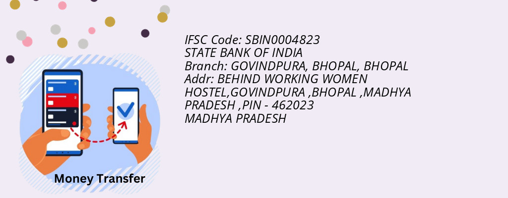 Find STATE BANK OF INDIA IFSC Code BHOPAL - GOVINDPURA, BHOPAL Branch