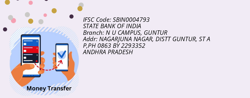 Find STATE BANK OF INDIA IFSC Code GUNTUR - N U CAMPUS Branch