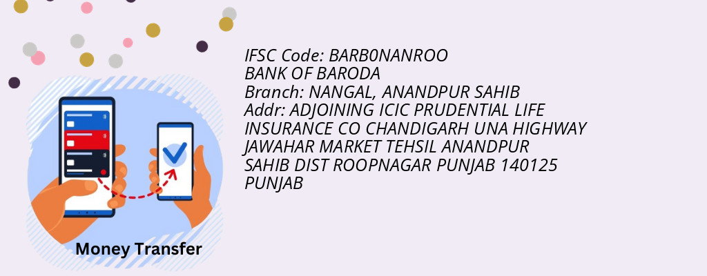 Find BANK OF BARODA IFSC Code ANANDPUR SAHIB - NANGAL Branch