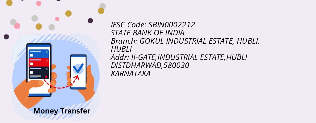 Find STATE BANK OF INDIA IFSC Code HUBLI - GOKUL INDUSTRIAL ESTATE, HUBLI Branch