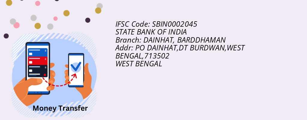 Find STATE BANK OF INDIA IFSC Code BARDDHAMAN - DAINHAT Branch