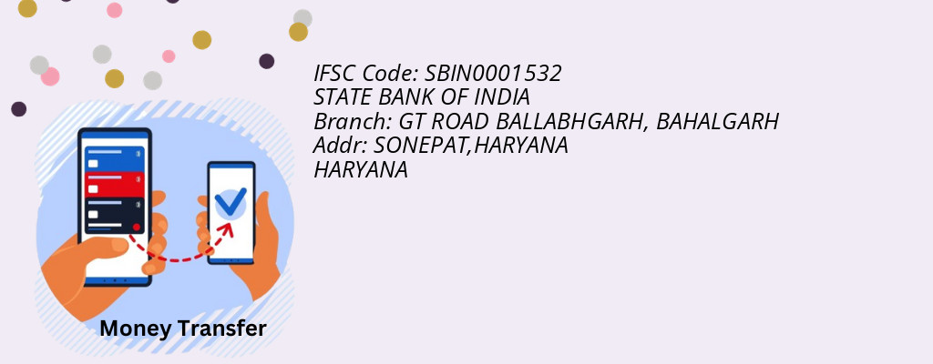 Find STATE BANK OF INDIA IFSC Code BAHALGARH - GT ROAD BALLABHGARH Branch