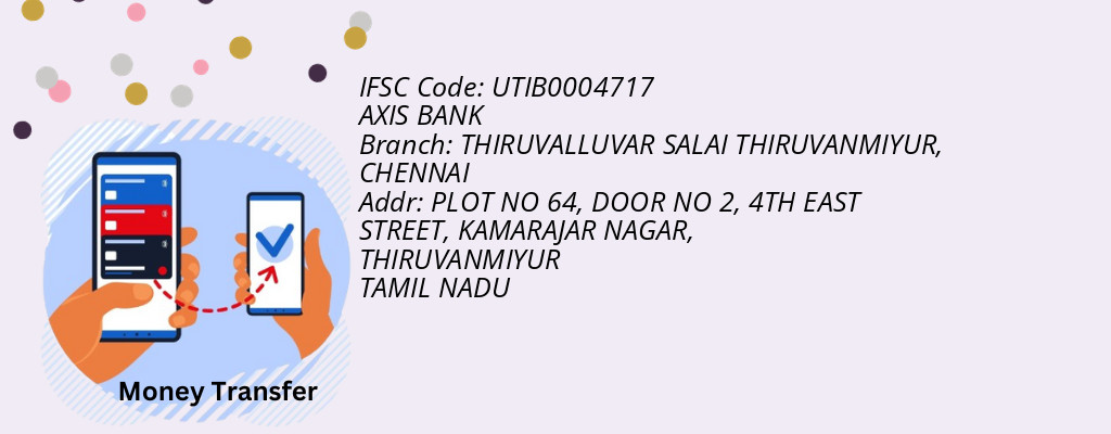 Find AXIS BANK IFSC Code CHENNAI - THIRUVALLUVAR SALAI THIRUVANMIYUR Branch