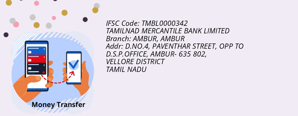 Find TAMILNAD MERCANTILE BANK IFSC Code AMBUR - AMBUR Branch Find TAMILNAD MERCANTILE BANK IFSC Code AMBUR - AMBUR Branch