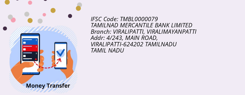 Find TAMILNAD MERCANTILE BANK IFSC Code VIRALIMAYANPATTI - VIRALIPATTI Branch Find TAMILNAD MERCANTILE BANK IFSC Code VIRALIMAYANPATTI - VIRALIPATTI Branch