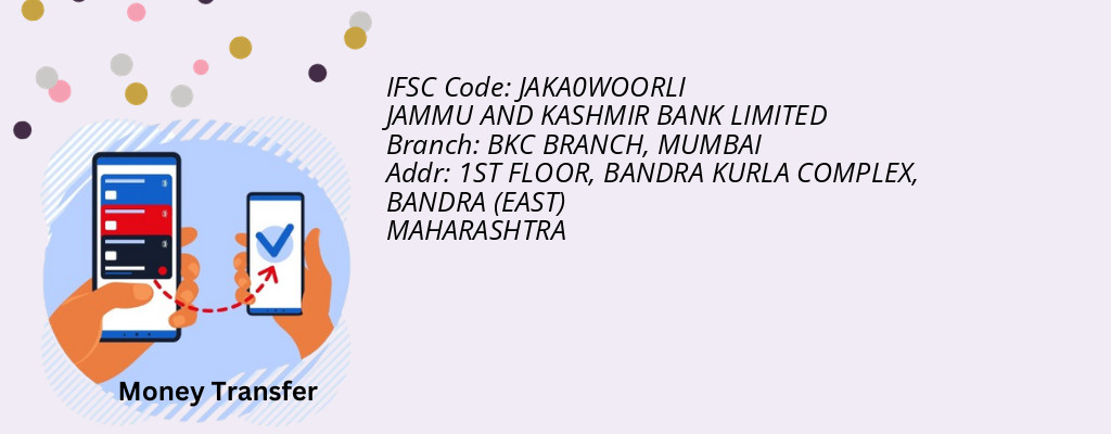 Find JAMMU AND KASHMIR BANK IFSC Code MUMBAI - BKC BRANCH Branch Find JAMMU AND KASHMIR BANK IFSC Code MUMBAI - BKC BRANCH Branch