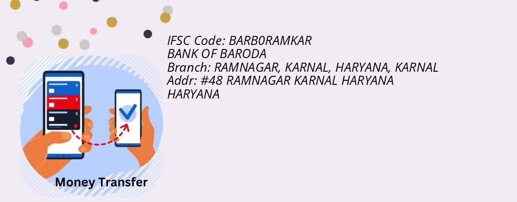 Find BANK OF BARODA IFSC Code KARNAL - RAMNAGAR, KARNAL, HARYANA Branch Find BANK OF BARODA IFSC Code KARNAL - RAMNAGAR, KARNAL, HARYANA Branch