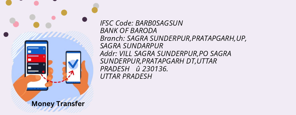 Find BANK OF BARODA IFSC Code SAGRA SUNDARPUR - SAGRA SUNDERPUR,PRATAPGARH,UP Branch