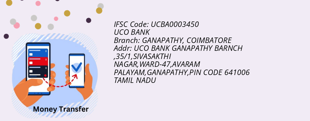 Find UCO BANK IFSC Code COIMBATORE - GANAPATHY Branch