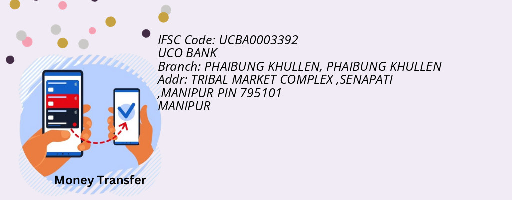 Find UCO BANK IFSC Code PHAIBUNG KHULLEN - PHAIBUNG KHULLEN Branch