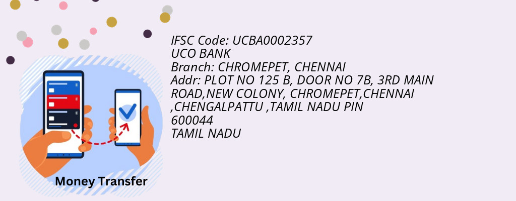 Find UCO BANK IFSC Code CHENNAI - CHROMEPET Branch