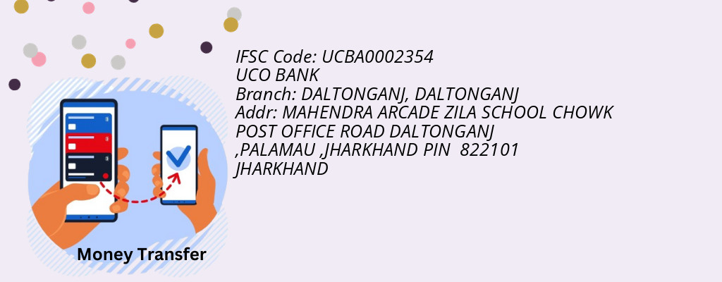 Find UCO BANK IFSC Code DALTONGANJ - DALTONGANJ Branch