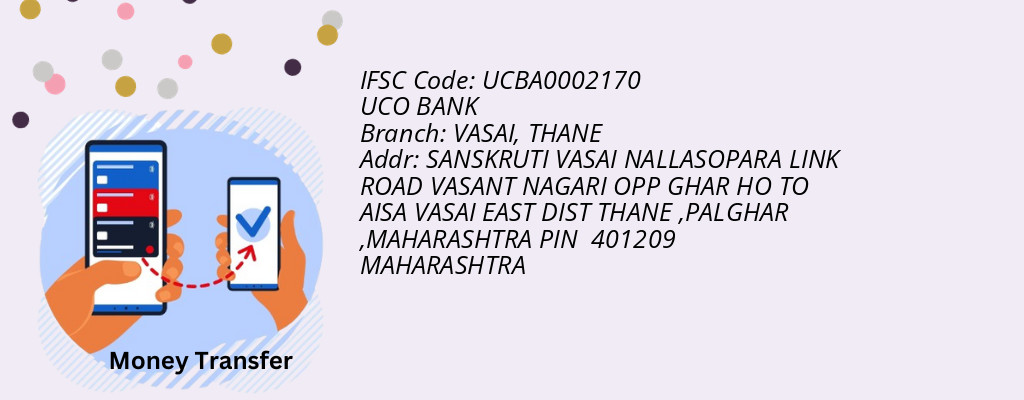 Find UCO BANK IFSC Code THANE - VASAI Branch Find UCO BANK IFSC Code THANE - VASAI Branch