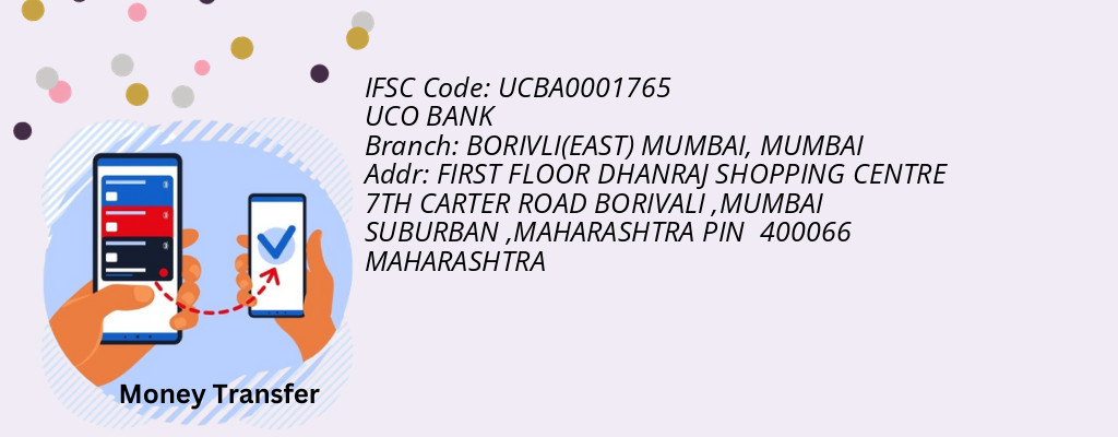 Find UCO BANK IFSC Code MUMBAI - BORIVLI(EAST) MUMBAI Branch Find UCO BANK IFSC Code MUMBAI - BORIVLI(EAST) MUMBAI Branch