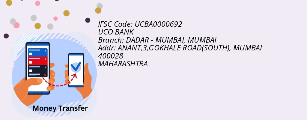 Find UCO BANK IFSC Code MUMBAI - DADAR - MUMBAI Branch