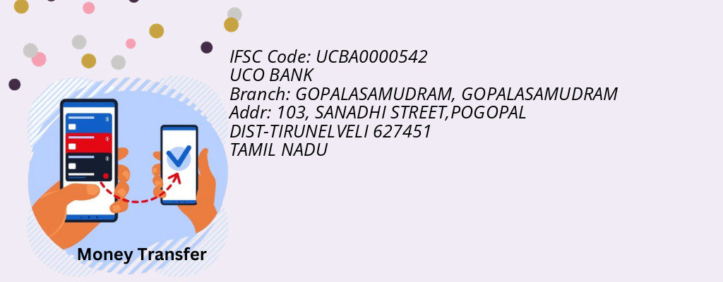 Find UCO BANK IFSC Code GOPALASAMUDRAM - GOPALASAMUDRAM Branch
