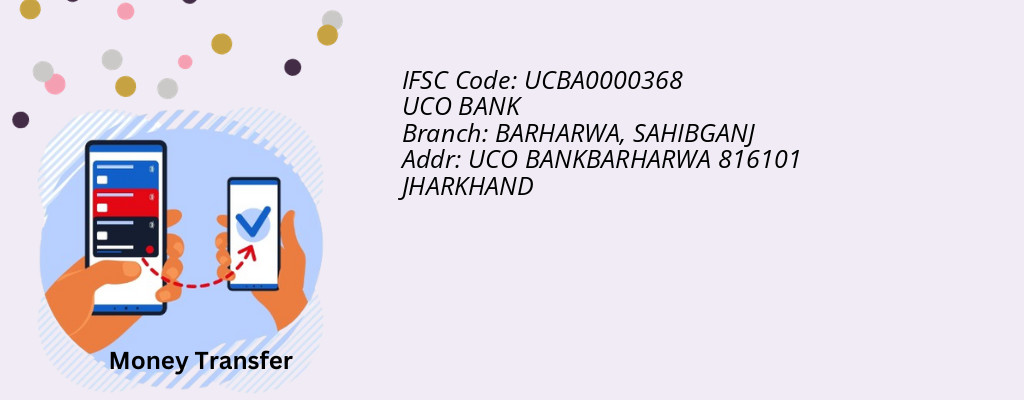 Find UCO BANK IFSC Code SAHIBGANJ - BARHARWA Branch