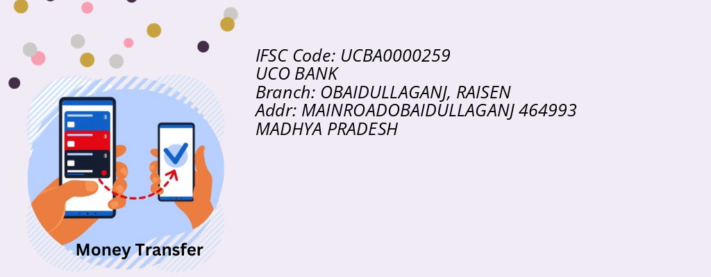 Find UCO BANK IFSC Code RAISEN - OBAIDULLAGANJ Branch
