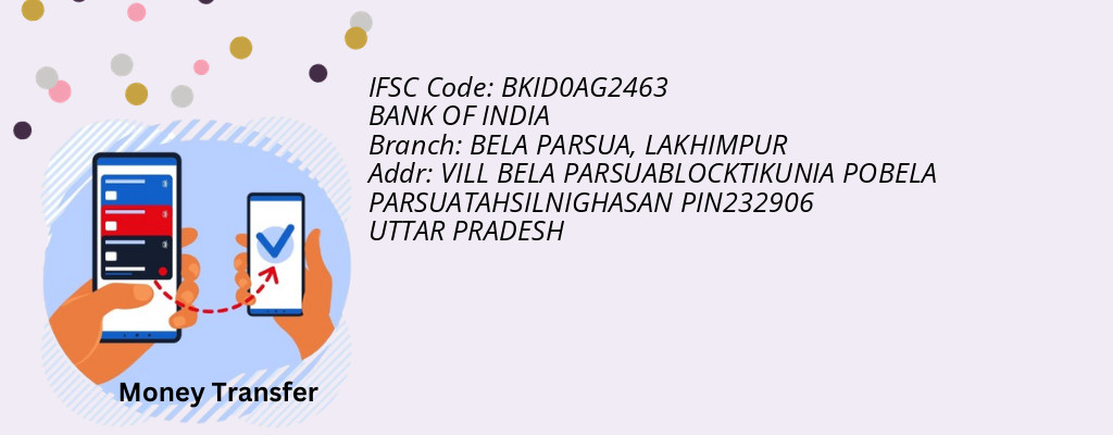 Find BANK OF INDIA IFSC Code LAKHIMPUR - BELA PARSUA Branch