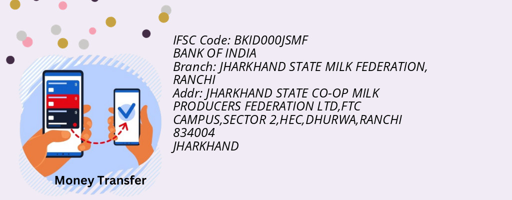 Find BANK OF INDIA IFSC Code RANCHI - JHARKHAND STATE MILK FEDERATION Branch Find BANK OF INDIA IFSC Code RANCHI - JHARKHAND STATE MILK FEDERATION Branch