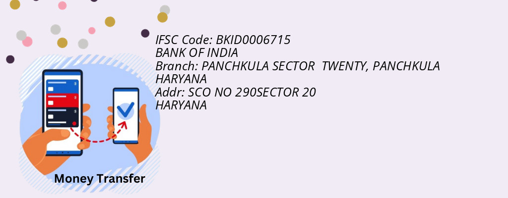 Find BANK OF INDIA IFSC Code PANCHKULA HARYANA - PANCHKULA SECTOR TWENTY Branch Find BANK OF INDIA IFSC Code PANCHKULA HARYANA - PANCHKULA SECTOR TWENTY Branch