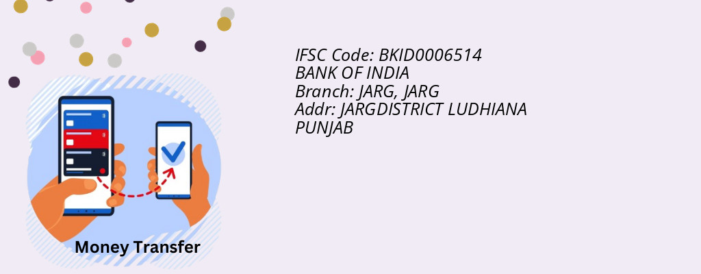 Find BANK OF INDIA IFSC Code JARG - JARG Branch