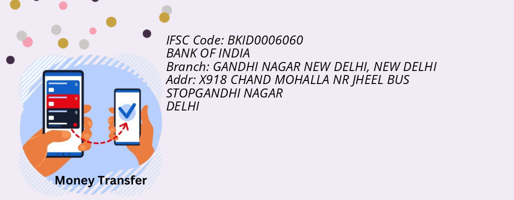 Find BANK OF INDIA IFSC Code NEW DELHI - GANDHI NAGAR NEW DELHI Branch