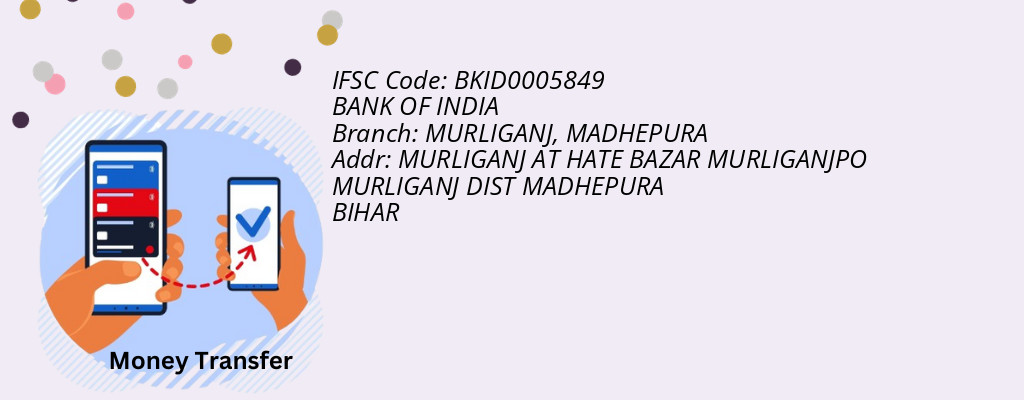 Find BANK OF INDIA IFSC Code MADHEPURA - MURLIGANJ Branch