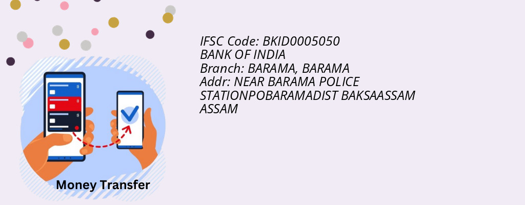 Find BANK OF INDIA IFSC Code BARAMA - BARAMA Branch