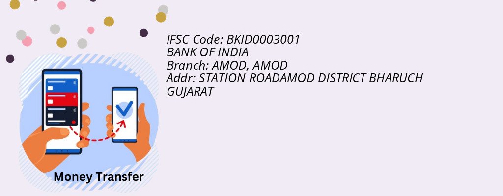Find BANK OF INDIA IFSC Code AMOD - AMOD Branch Find BANK OF INDIA IFSC Code AMOD - AMOD Branch