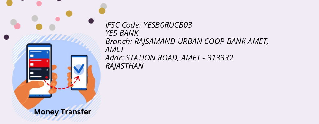 Find YES BANK IFSC Code AMET - RAJSAMAND URBAN COOP BANK AMET Branch