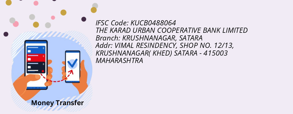 Find THE KARAD URBAN COOPERATIVE BANK IFSC Code SATARA - KRUSHNANAGAR Branch Find THE KARAD URBAN COOPERATIVE BANK IFSC Code SATARA - KRUSHNANAGAR Branch