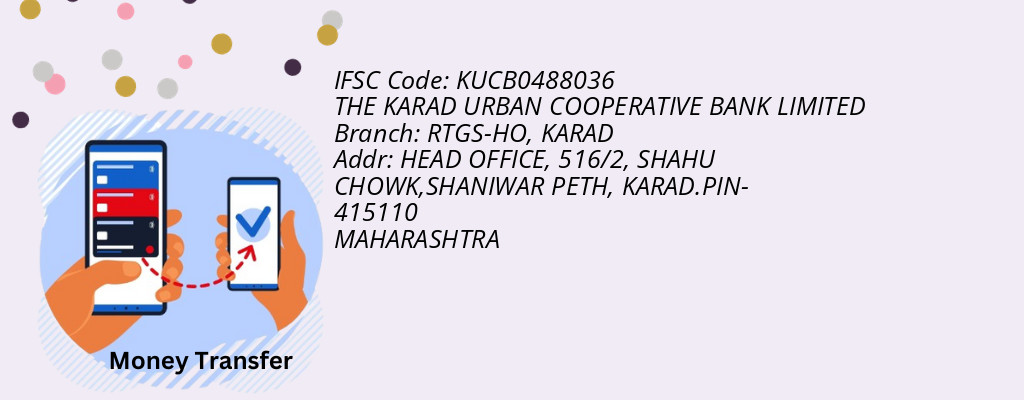 Find THE KARAD URBAN COOPERATIVE BANK IFSC Code KARAD - RTGS-HO Branch Find THE KARAD URBAN COOPERATIVE BANK IFSC Code KARAD - RTGS-HO Branch
