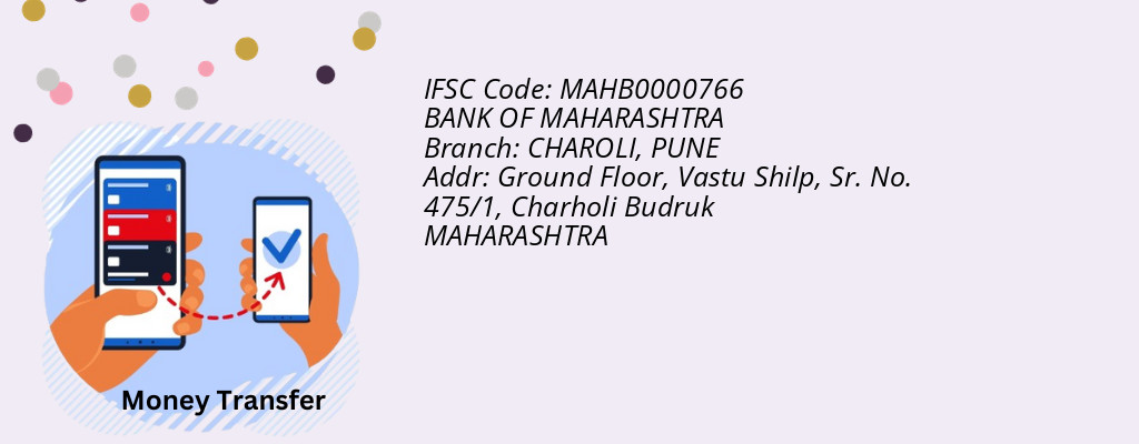 Find BANK OF MAHARASHTRA IFSC Code PUNE - CHAROLI Branch