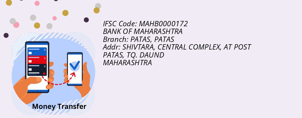 Find BANK OF MAHARASHTRA IFSC Code PATAS - PATAS Branch Find BANK OF MAHARASHTRA IFSC Code PATAS - PATAS Branch