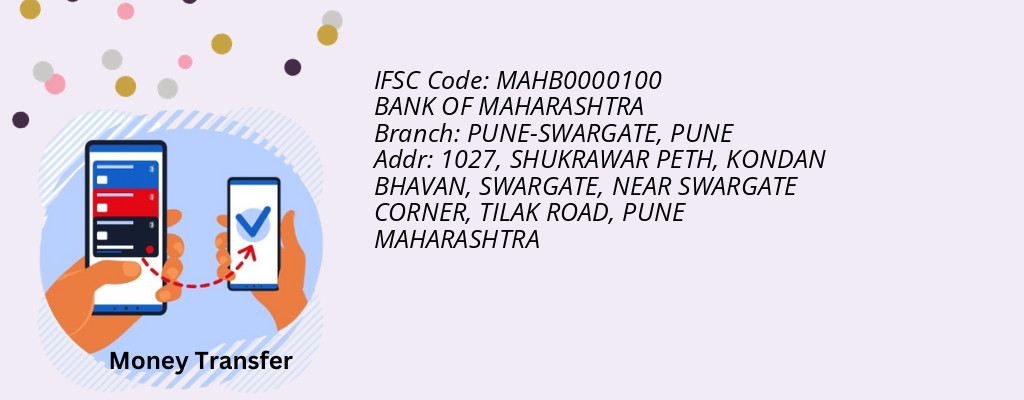 Find BANK OF MAHARASHTRA IFSC Code PUNE - PUNE-SWARGATE Branch