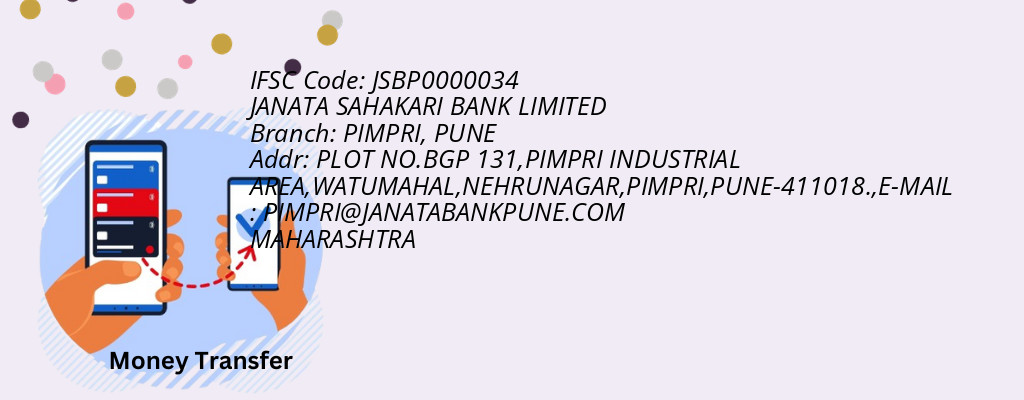 Find JANATA SAHAKARI BANK IFSC Code PUNE - PIMPRI Branch Find JANATA SAHAKARI BANK IFSC Code PUNE - PIMPRI Branch